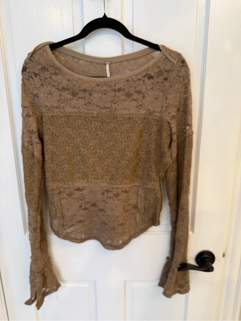 Free People Lace Layering Long Sleeve